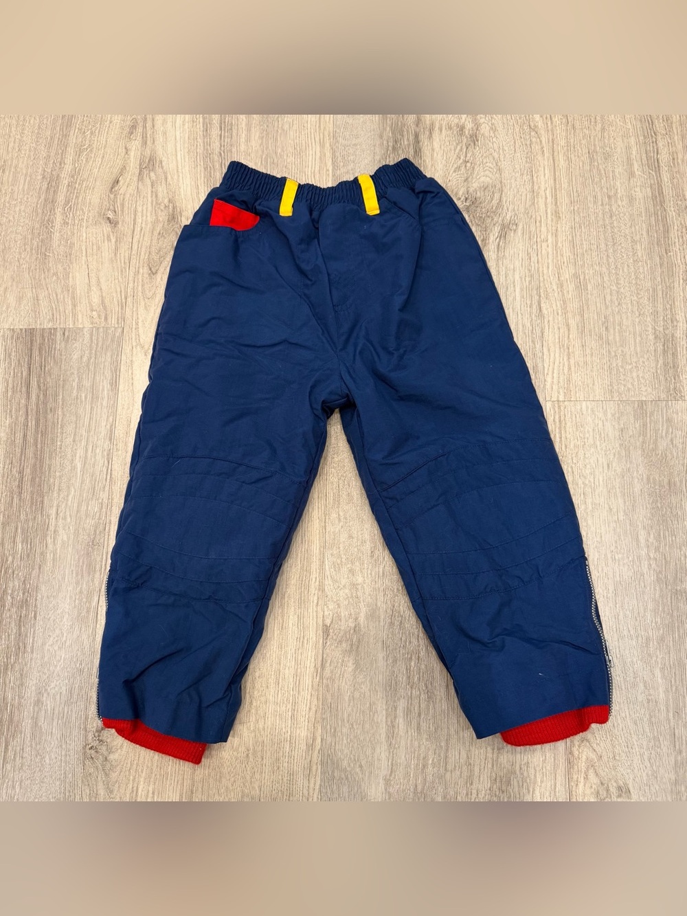Kids Insulated Snow Pants Navy Winter Ski Snow Pants Size Unknown